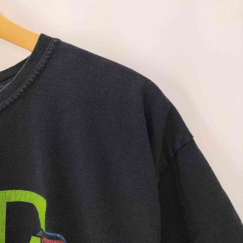 GILDAN ボディ 2枚タグ 2018 USラッパー ライブ ツアー NEON 蝶々 バタフライ 両面 プリント S/S Tシャツ HIPHOP ヒップホップ メンズ import:L