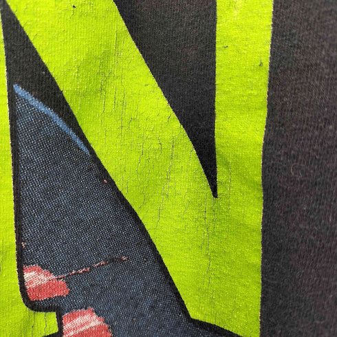 GILDAN ボディ 2枚タグ 2018 USラッパー ライブ ツアー NEON 蝶々 バタフライ 両面 プリント S/S Tシャツ HIPHOP ヒップホップ メンズ import:L