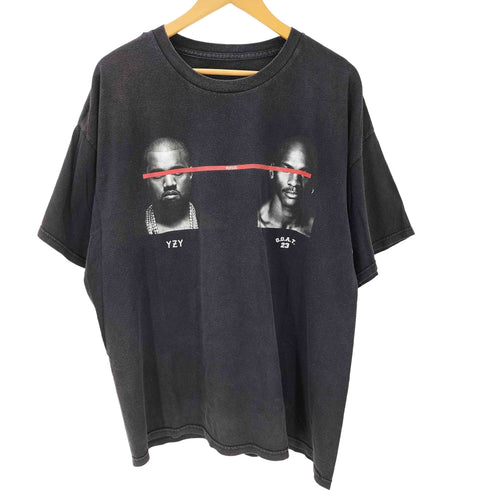 YZY G.O.A.T 23 VERSUS USラッパー スポーツマン プリント S/S Tシャツ ビックサイズ メンズ 2X