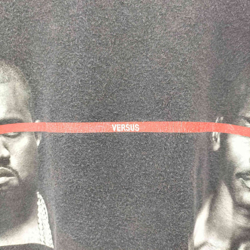 YZY G.O.A.T 23 VERSUS USラッパー スポーツマン プリント S/S Tシャツ ビックサイズ メンズ 2X