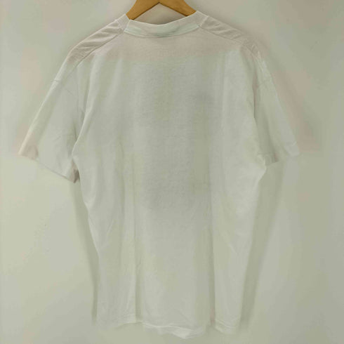 90S USA製 FACE IT ボディ ビーズ装飾 アーティスト カジノガール プリント S/S Tシャツ シングルステッチ メンズ