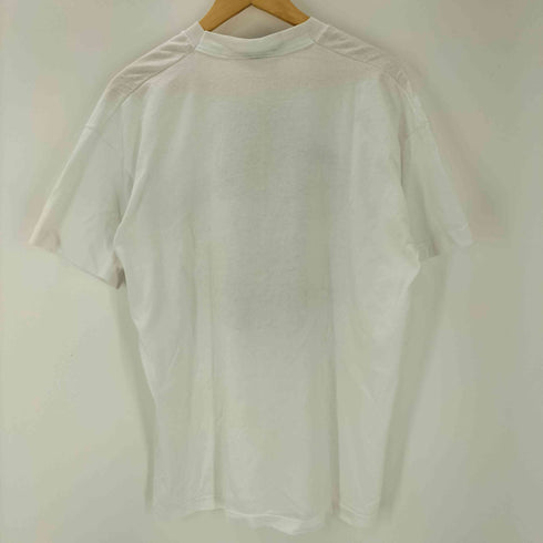 90S USA製 FACE IT ボディ ビーズ装飾 アーティスト カジノガール プリント S/S Tシャツ シングルステッチ メンズ