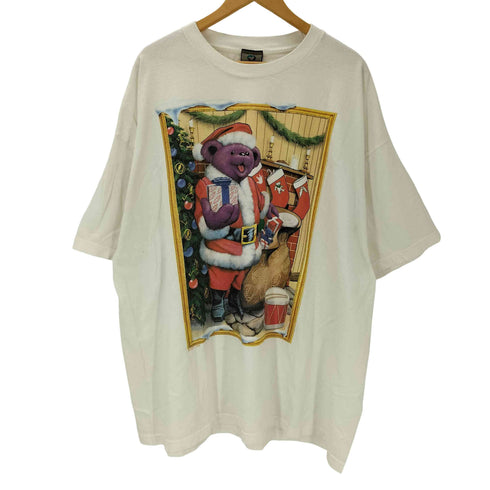 LIQUIDBLUE リキッドブルー ボディ 00S メキシコ製 クリスマス サンタ ベアー プリント S/S Tシャツ ビックサイズ GDP 1995 メンズ 3XL