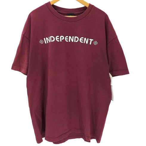 インディペンデント INDEPENDENT 00S メキシコ製 アイアン クロス ロゴ 両面 プリント S/S Tシャツ ビックサイズ メンズ 2XL