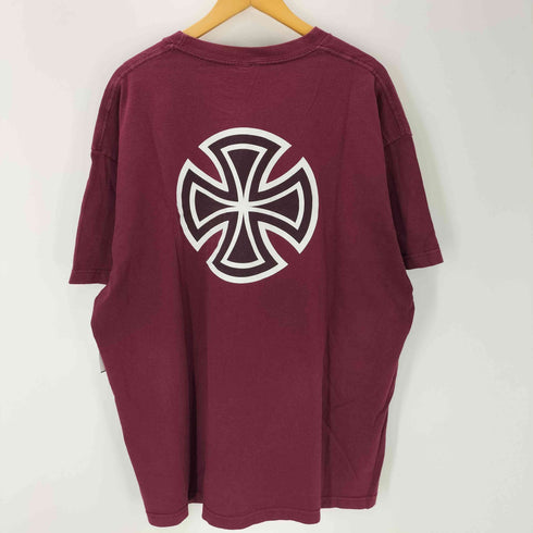 インディペンデント INDEPENDENT 00S メキシコ製 アイアン クロス ロゴ 両面 プリント S/S Tシャツ ビックサイズ メンズ 2XL