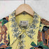 aloha garment レーヨン ストライプ アロハシャツ メンズ import:L