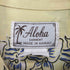 aloha garment レーヨン ストライプ アロハシャツ メンズ import:L
