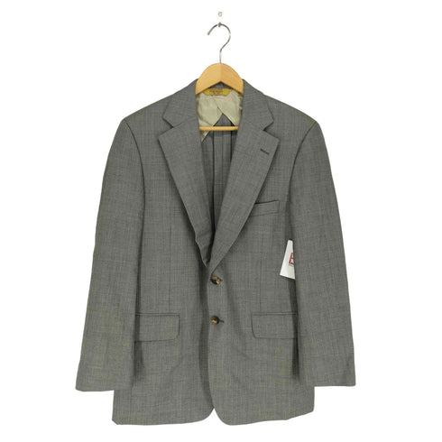 ポールスチュアート Paul Stuart カナダ製 2Bシングル テーラードジャケット stuart 2 メンズ 39-33 semi short/court
