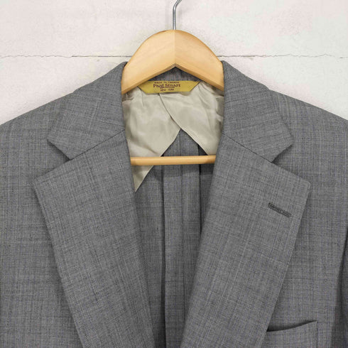 ポールスチュアート Paul Stuart カナダ製 2Bシングル テーラードジャケット stuart 2 メンズ 39-33 semi short/court