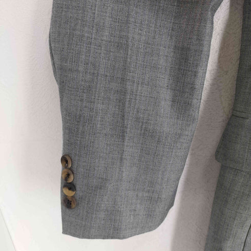 ポールスチュアート Paul Stuart カナダ製 2Bシングル テーラードジャケット stuart 2 メンズ 39-33 semi short/court