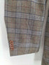 サヴィルロウ SAVILE ROW e.thomas カシミヤ混 チェック テーラードジャケット 総裏 メンズ AB6