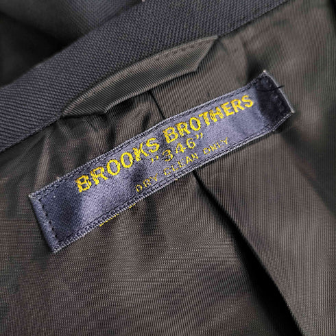 ブルックスブラザーズ 346 BROOKS BROTHERS 背抜き 金釦 紺ブレ メンズ 98 ab6