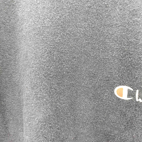 チャンピオン Champion 80S USA製 トリコタグ スクリプト ロゴ プリント S/S Tシャツ 袖目付き シングルステッチ メンズ import:L