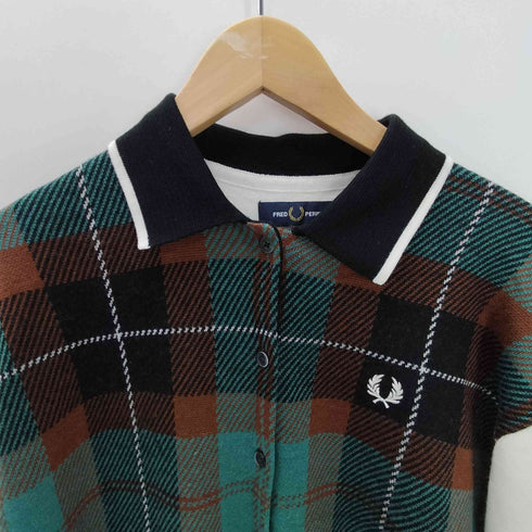 フレッドペリー FRED PERRY Tartan Jacquard Dress レディース UK:10