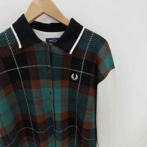 フレッドペリー FRED PERRY Tartan Jacquard Dress レディース UK:10