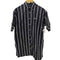 フレッドペリー FRED PERRY STRIPED BUTTON DOWN SHIRT DRESS レディース UK:10