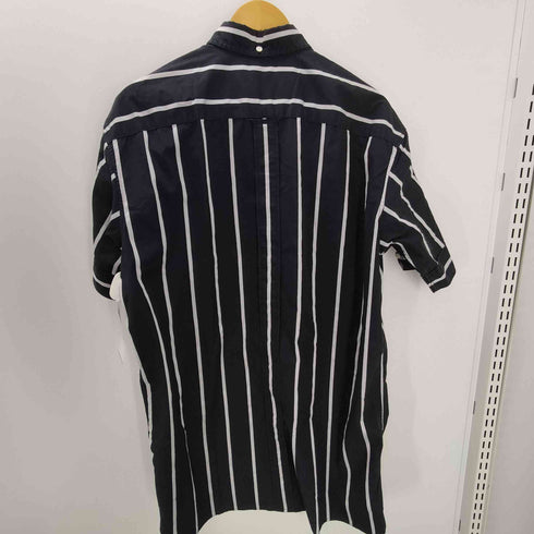 フレッドペリー FRED PERRY STRIPED BUTTON DOWN SHIRT DRESS レディース UK:10