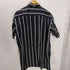 フレッドペリー FRED PERRY STRIPED BUTTON DOWN SHIRT DRESS レディース UK:10