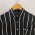 フレッドペリー FRED PERRY STRIPED BUTTON DOWN SHIRT DRESS レディース UK:10