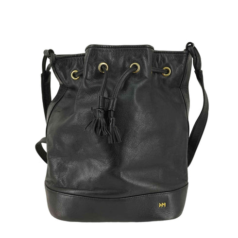 ハナエモリ HANAE MORI タッセル レザーショルダーバッグ レディース