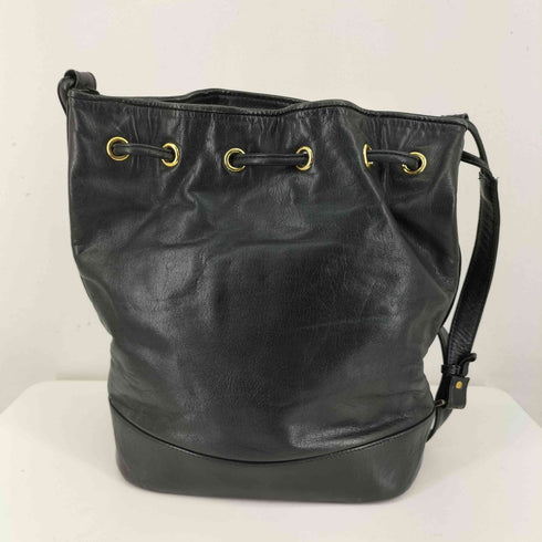 ハナエモリ HANAE MORI タッセル レザーショルダーバッグ レディース