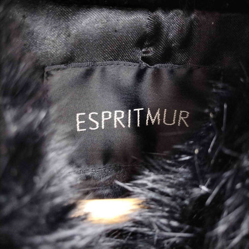 ESPRITMUR 毛皮 ラビットファージャケット レディース