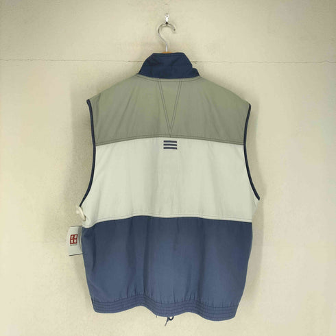 アディダス adidas 90S フロント刺繍 ナイロンベスト メンズ D50 F180