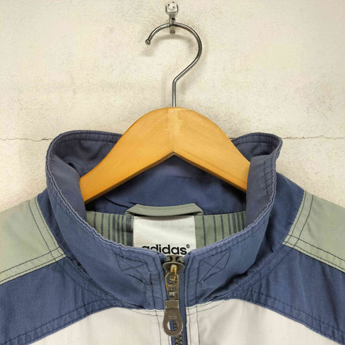 アディダス adidas 90S フロント刺繍 ナイロンベスト メンズ D50 F180