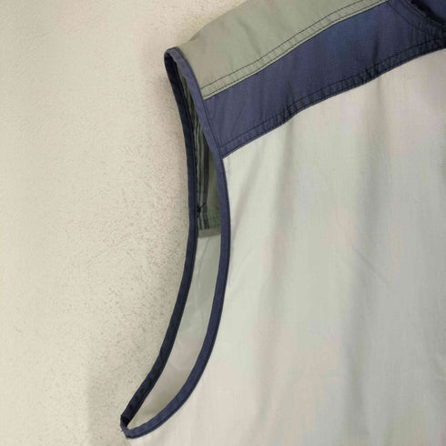 アディダス adidas 90S フロント刺繍 ナイロンベスト メンズ D50 F180