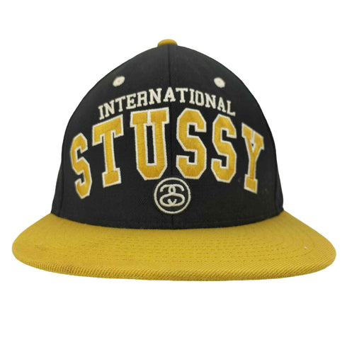 ステューシー Stussy INTERNATIONAL ロゴ ツートンカラー 6パネル キャップ メンズ