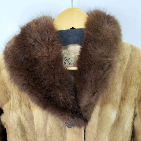 エンバ EMBA ウィーゼル ミンク 毛皮 ファーコート レディース