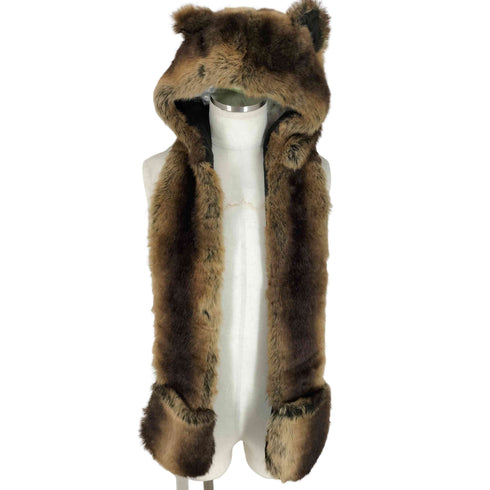 フェイクファーキャップ Y2K レディース