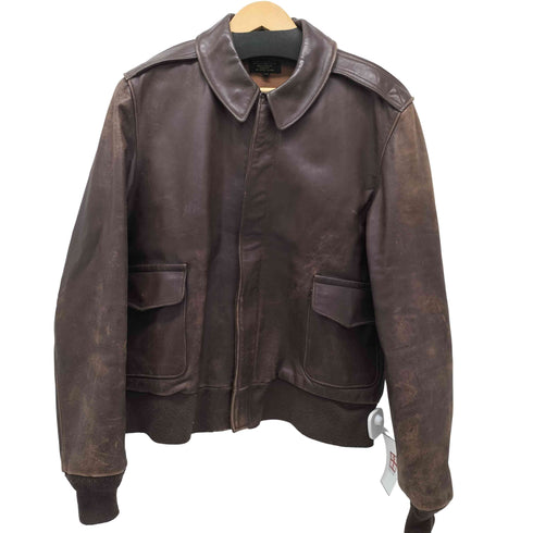 キャブクロージング cab clothing A-2 ホースハイド 馬革 レザー フライトジャケット メンズ US:40