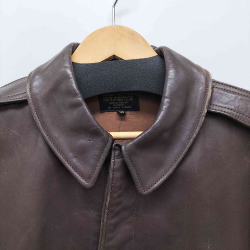 キャブクロージング cab clothing A-2 ホースハイド 馬革 レザー フライトジャケット メンズ US:40