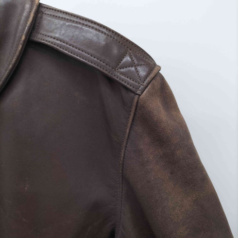 キャブクロージング cab clothing A-2 ホースハイド 馬革 レザー フライトジャケット メンズ US:40