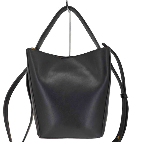 ザラ ZARA 2way ポーチ付き ショルダー バケットバッグ レディース