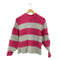 コス COS アルパカ混 ウール ボーダー クルーネック ニットセーター レディース XS