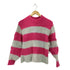 コス COS アルパカ混 ウール ボーダー クルーネック ニットセーター レディース XS