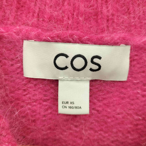 コス COS アルパカ混 ウール ボーダー クルーネック ニットセーター レディース XS