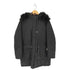 ザラ ZARA フードフェイクファー 中綿ジャケット レディース import:L