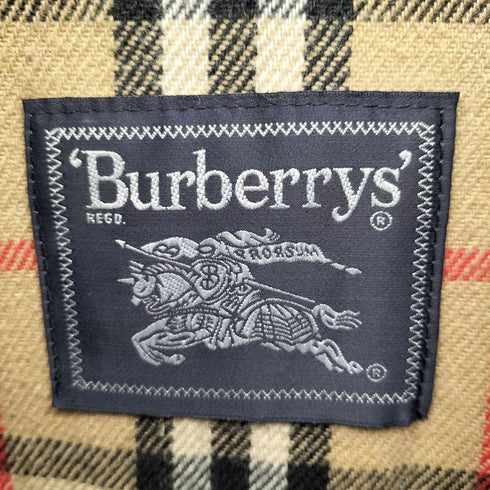 バーバリーズ BURBERRYS スペイン製 80-90S 裏地 ノバチェック コーデュロイ 切り替え ハンティング ジャケット メンズ 37 3/4