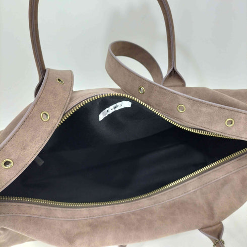 エヴリス EVRIS フェイクレザーボーホーBIG BAG レディース