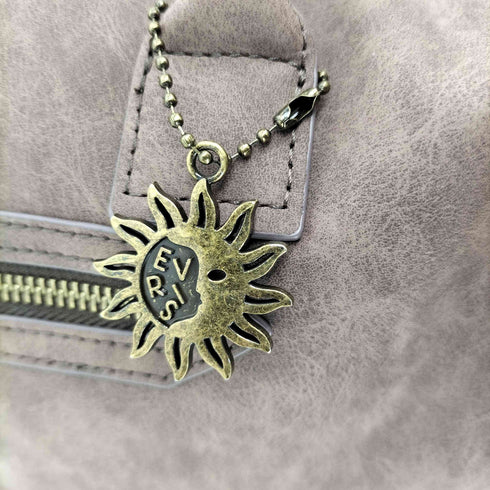 エヴリス EVRIS フェイクレザーボーホーBIG BAG レディース