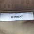 ファモン FEMMENT フレンチスリーブ ジップアップブルゾン レディース JPN:3