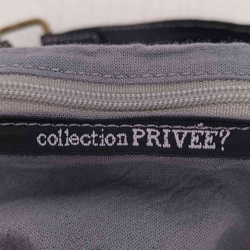 コレクションプリヴェ collection PRIVEE? 2way レザー ショルダーバッグ Y2K メンズ
