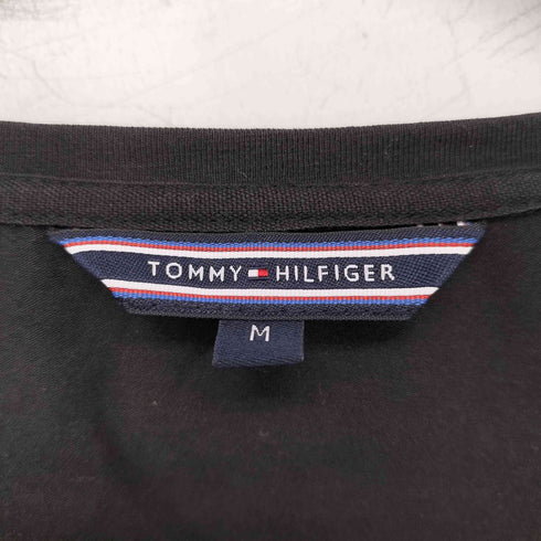 トミーヒルフィガー TOMMY HILFIGER ラインストーンロゴ クルーネックロンT レディース import:M