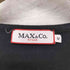 マックスアンドコー MAX&CO. ラインストーンロゴ クルーネックロンT レディース JPN:M