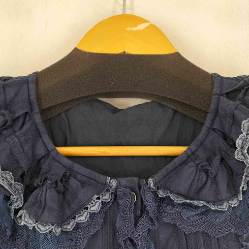 SOUFFLESONG レースフリルワンピース レディース