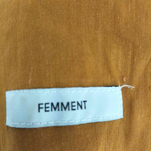 ファモン FEMMENT ヴィスコースリネンストレッチ2wayギャザースカート レディース JPN:2