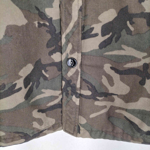 ナノユニバース NANO universe 西川ダウン カモフラ シャツジャケット メンズ JPN:M